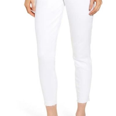 NWT Spanx Distressed Denim Jean Legging - 20229P - White - Plus Size 3X